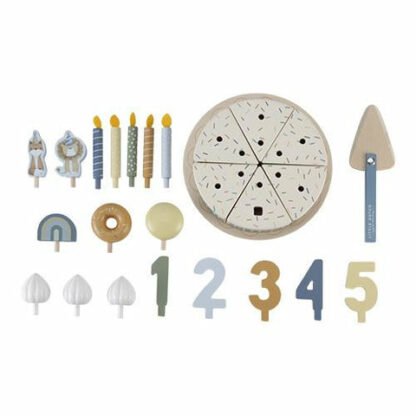 Little Dutch LD Holz Geburtstagstorte XL – blau - Image 4