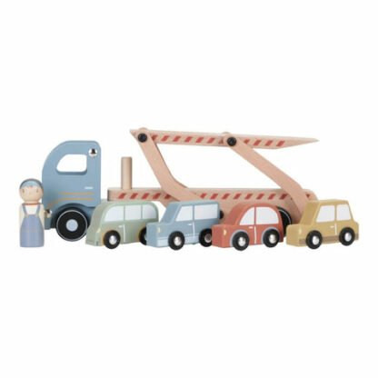 Little Dutch wooden car transporter FSC