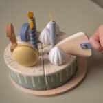 Little Dutch LD Wooden Birthday Cake XL – Blue - Image 6