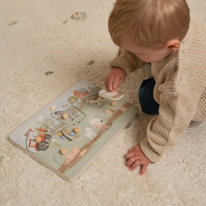 Little Dutch Sound-Greif-Puzzle Little Farm FSC – Bild 3