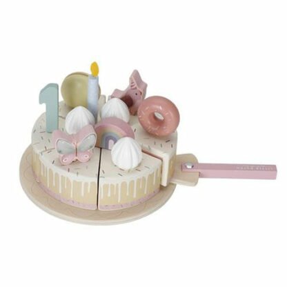 Little Dutch LD Holz Geburtstagstorte XL – pink – Bild 3