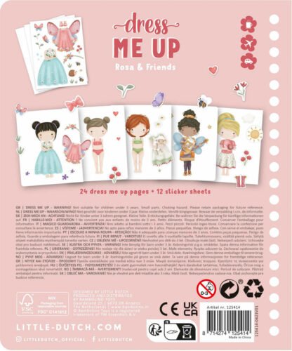Livre de déguisements Little Dutch Rosa & Friends – Image 2