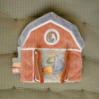Petit livre en tissu hollandais avec activités Petite Ferme