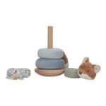 Little Dutch Stapelturm mit Ringen - Forest Friends FSC – Bild 2