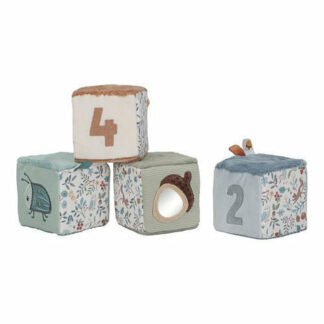 Ensemble de cubes en tissu Little Dutch Les amis de la forêt