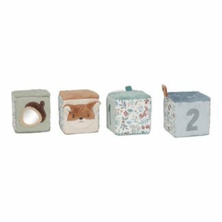 Ensemble de cubes en tissu Little Dutch Les amis de la forêt