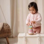 Little Dutch Holz-Stapelturm mit Ringen Fairy Garden FSC – Bild 2