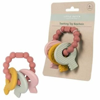 Collier de dentition en silicone Little Dutch rose