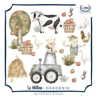 Wall Sticker ABC Farm