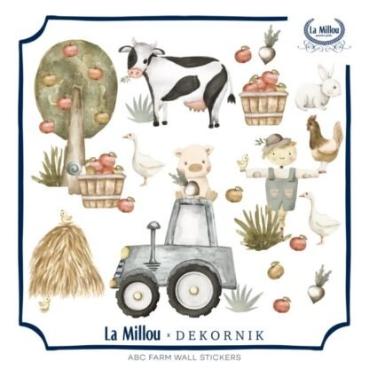 Wall Sticker ABC Farm