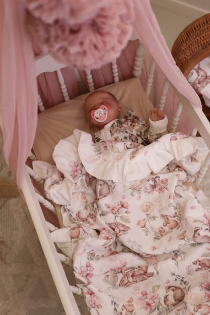 Babydecke| Premium Double Musselin 4 layers |Magic Forest – Bild 4