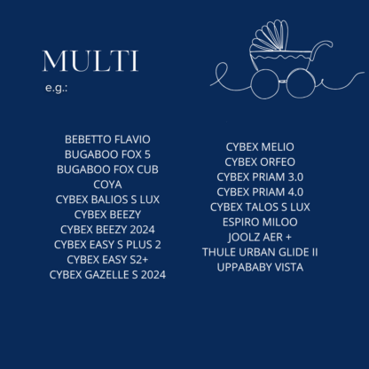 Housse de siège pour poussette Positano – Image 2