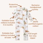Tutina trasformabile Bears Organic Snugglesuit - immagine 4