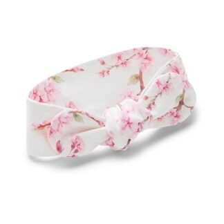 Chignon bio en fleurs de cerisier