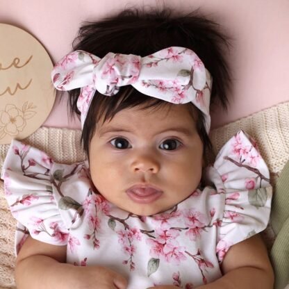 Cherry Blossom Organic Topknot – Bild 3