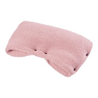Chauffe-Mains Poussette Bouclé Alpaga – Rose