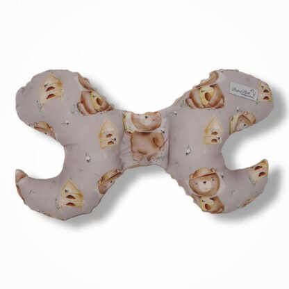 Nid d'ange bébé 4 pièces Premium Ours nid d'abeille – Image 4