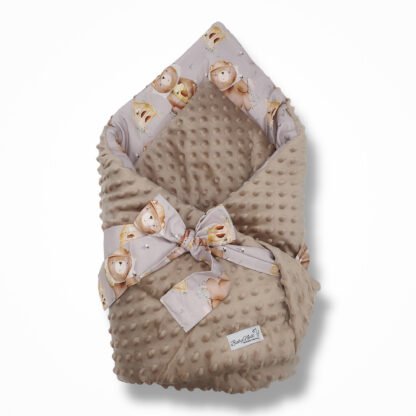 Nid d'ange bébé Premium 4 pièces Ours nid d'abeille – Image 3