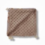 Kuscheldecke|Premium Baumwolle Minky |Bear Honeycomb – Bild 3