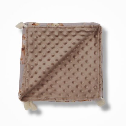Cuddly Blanket|Premium Cotton Minky |Bear Honeycomb - Image 3