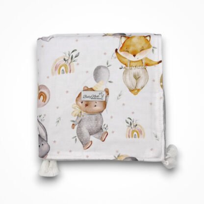 Couverture douillette | Minky en coton de qualité supérieure | Petits amis de la fête