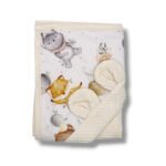 Asciugamano da bagno con cappuccio | Waffle | Little Party Friends