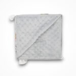 Coperta morbida | Minky di cotone di prima qualità | Little Party Friends - immagine 2