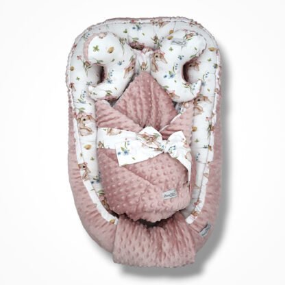 Baby Nest 4 Premium Set Meadow Bunny - Image 2