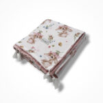 Kuscheldecke|Premium Baumwolle Minky |Meadow Bunny – Bild 4