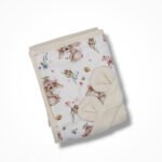 Asciugamano con cappuccio | Waffle | Meadow Bunny - immagine 2