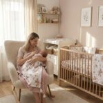 Kuscheldecke|Premium Baumwolle Minky |Meadow Bunny – Bild 2