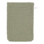 Washing gloves set muslin Little Farm / Olive - Image 2