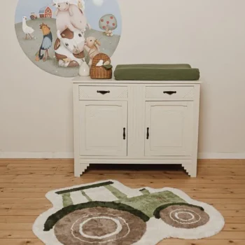 Teppich Traktor 100x110 cm Anti Slip Zusatzbild-1