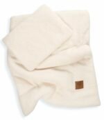 Set Babydecke und Kissen Boucle Cream – Image 2
