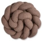 Biscuit bouclé Bed Snake – Image 2