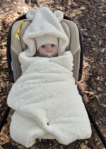 Autoschale Decke|TOG 2.5|Teddy|Cream – Bild 2