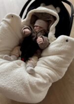Autoschale Decke|TOG 2.5|Teddy|Cream – Bild 3