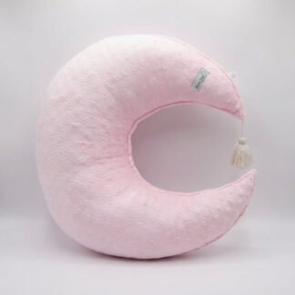Stillkissen Halbmond|Minky| Rosa