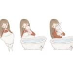 Asciugamano con cappuccio in bambù per bambini Orso - immagine 3