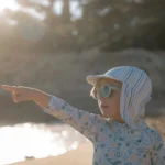 Kinder Sonnenbille Rund Meeresgrün – Bild 3